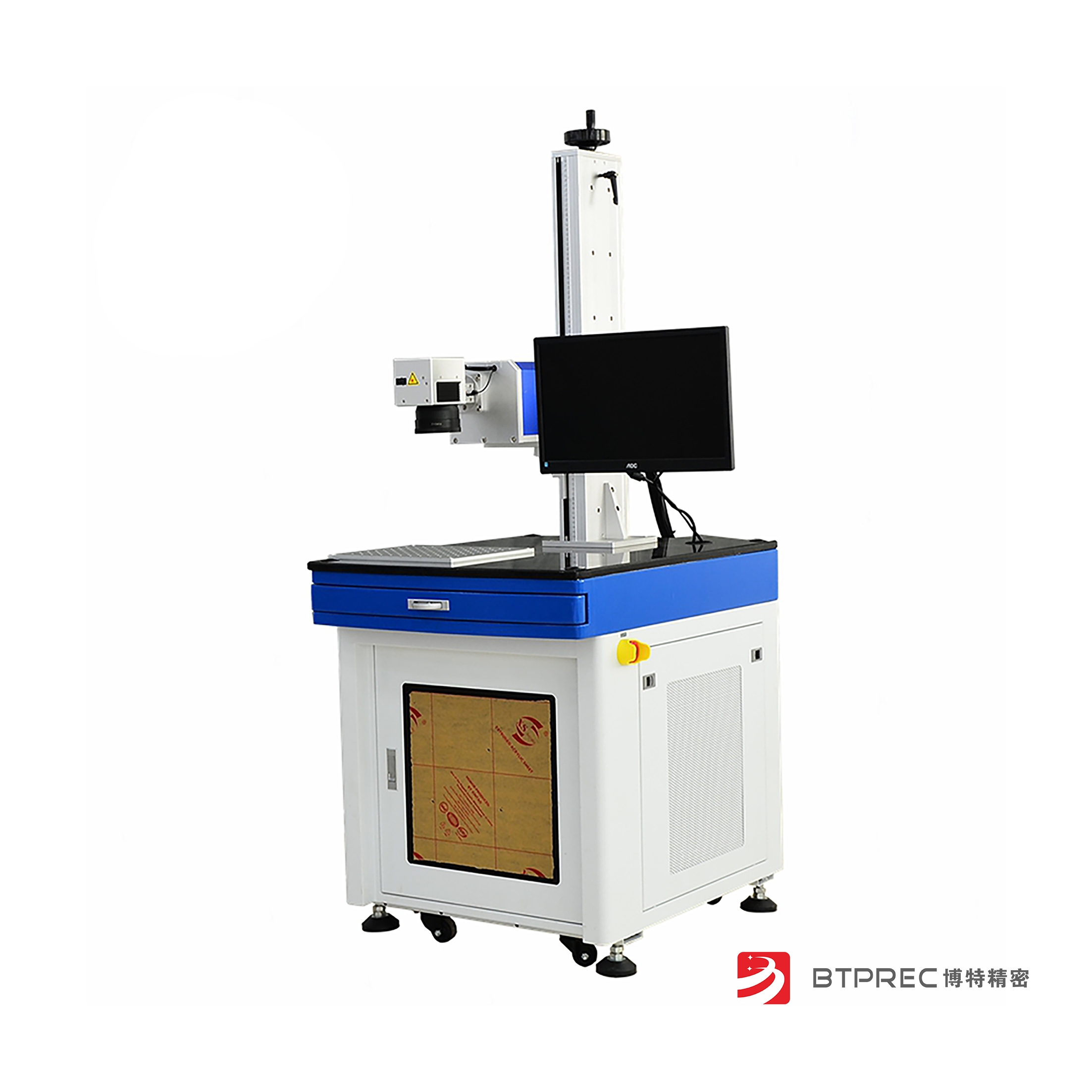 紫外激光打標機在玻璃、陶瓷上的無損傷標刻